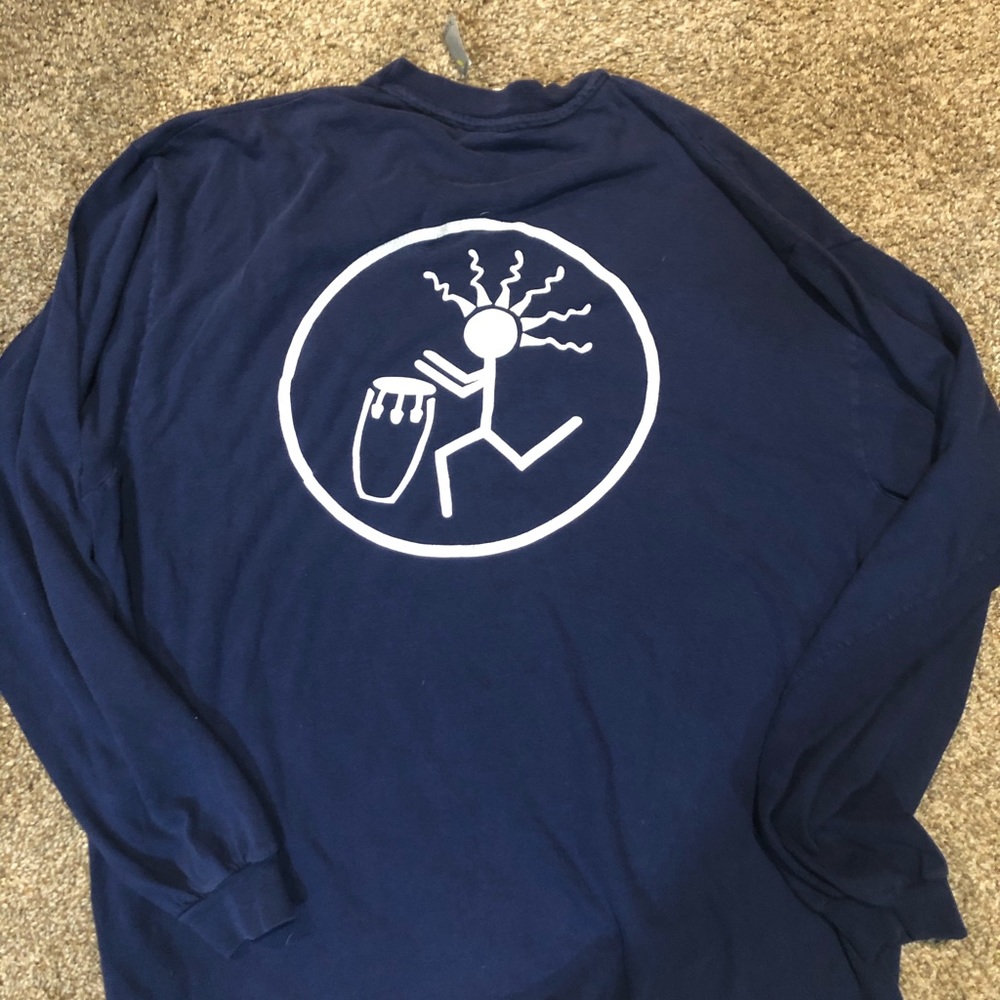 Vintage Band Long-sleeve Blue Miracle